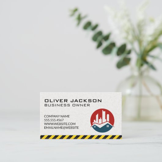 建築プロパティ |実在財産 名刺 (スタンド正面)