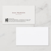 建築プロフェッショナルスシンプルキルミニマル 名刺 (正面/裏面)