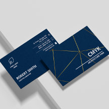 建築プロフェッショナルブランディングQrコード濃い青