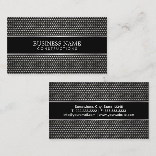 建築プロフェッショナルメタルハンドマン修理 名刺 (正面/裏面)