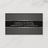 建築プロフェッショナルメタルハンドマン修理 名刺 (裏面)