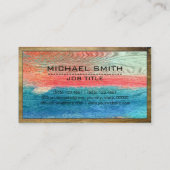 建築プロフェッショナルモダンウッド#8 名刺 (裏面)