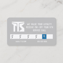 建築プロフェッショナルロイヤリティカード 名刺