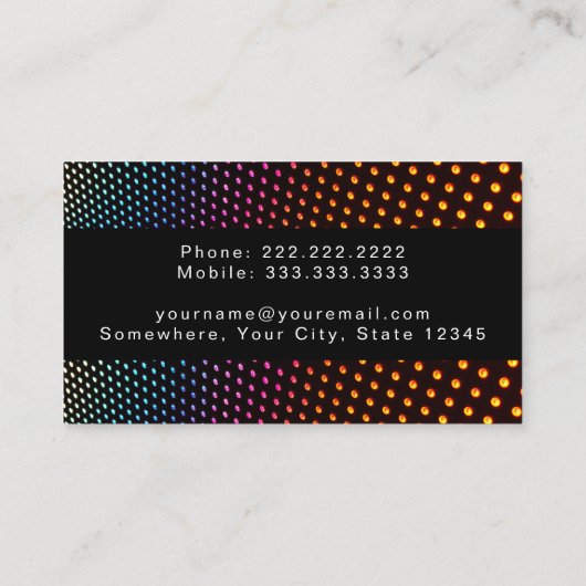 建築プロフェッショナル金属手利人修理 名刺 (裏面)