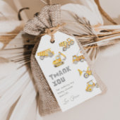 建築ベビーシャワーメッセージカード ギフトタグ