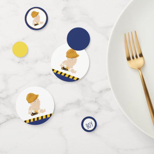 建築ベビーシャワー紙吹雪装飾 コンフェッティ (グループ)