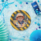 建築ボーイ誕生日Bashの下 ペーパープレート (パーティー)