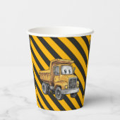 建築ボーイ誕生日Bashの下 紙コップ (裏面)