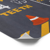 建築マイルストーン第1期の誕生日ポスター ポスター (角)