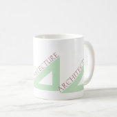 建築マグ コーヒーマグカップ (正面右)