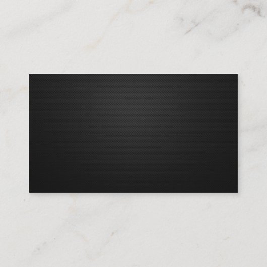 建築マネージャー – プレミアムブラックQRコード 名刺 (裏面)