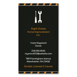 建築マン マグネット名刺