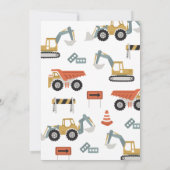 建築ミュートBoho誕生日パーティーの招待 招待状 (裏面)