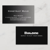建築メタル名刺プロフェッショナル 名刺 (正面/裏面)