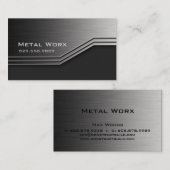 建築メタル名刺角度エッジ3 名刺 (正面/裏面)