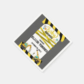 建築モダンベビーシャワー スタンダードカクテルナプキン (角)