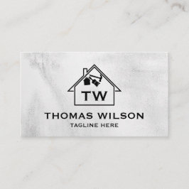 建築モダン手利人大工ツール釜林 名刺