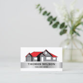 建築モダン手利大工の工具修理 名刺 (スタンド正面)