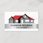 建築モダン手利大工の工具修理 名刺 (正面)