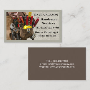 建築モダン手利大工 名刺