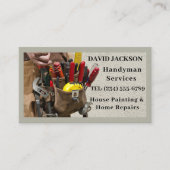 建築モダン手利大工 名刺 (正面)