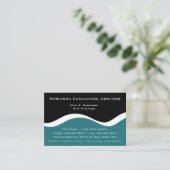 建築モダン掘削業 名刺 (スタンド正面)