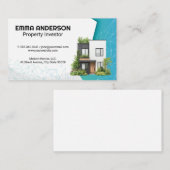 建築モダン者 | 財産実在地 名刺 (正面/裏面)