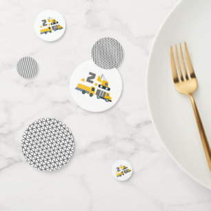 建築モダン車誕生パーティービッグツー コンフェッティ