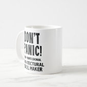 建築モデルメーカー コーヒーマグカップ (正面左)