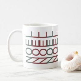 建築ラインアート | ノルディッククリスマス ノエル コーヒーマグカップ