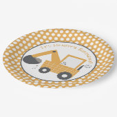 建築リトルデジゲ誕生日 ペーパープレート (アングル)