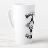 建築レトロ – 建築家Merch カフェラテマグ (左アングル)