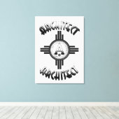 建築レトロ – 建築家Merch キャンバスプリント (インサイチュ (ウッドフロア))