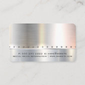 建築レンチ | メトール | リベット 名刺 (裏面)