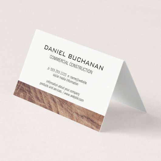 建築ロゴ |ソーウッドメタル 名刺 (裏面)