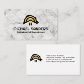 建築ロゴ |ハードウェアツール |便利屋 名刺 (正面/裏面)