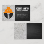 建築ロゴ | ブルーカラー契約者 予約カード (正面/裏面)