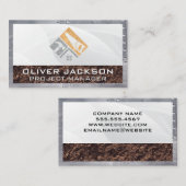 建築ロゴ |建物開発 名刺 (正面/裏面)