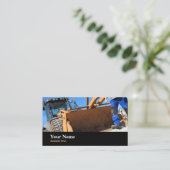 建築ワーカーの名刺 名刺 (スタンド正面)