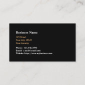 建築ワーカーの名刺 名刺 (裏面)