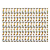 建築ワーカーバナーの長方形 テーブルクロス (正面(横))