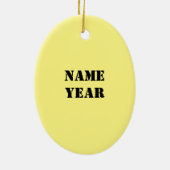 建築ワーカー(レベルおよびツール付き)オーナメント セラミックオーナメント (裏面)