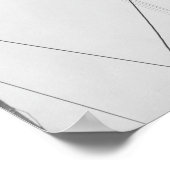 建築ワーカ飛んでいるー高 ポスター (角)