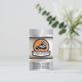 建築ワークトラックの荷積みリソースのオフ 名刺 (スタンド正面)