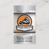 建築ワークトラックの荷積みリソースのオフ 名刺 (正面)