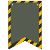 建築下の通り記号グラフィック バンティングフラッグ (第1の旗)