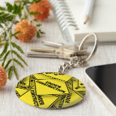 建築下シンボルや象徴 キーホルダー (側面)