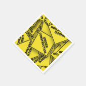 建築下シンボルや象徴 スタンダードカクテルナプキン (角)