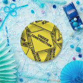 建築下シンボルや象徴 ペーパープレート (パーティー)