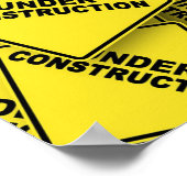 建築下シンボルや象徴 ポスター (角)